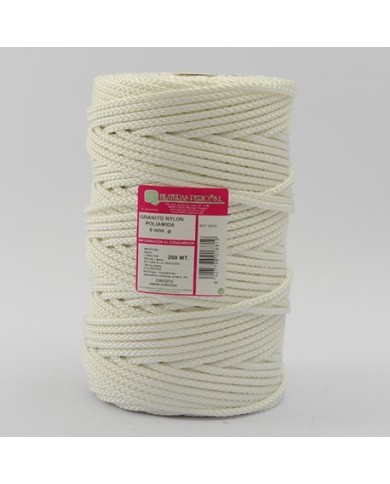 BOBINA GRANITO NYLON 6MM X 200M