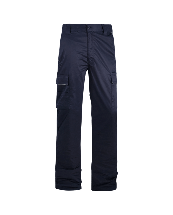 PANTALON ELASTICO MULTIBOLS.MARINO T/46