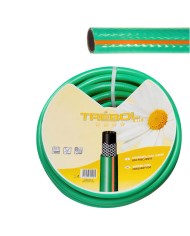 MANGUERA VERDE TREBOL TRENZ.15MM.5/8 50M