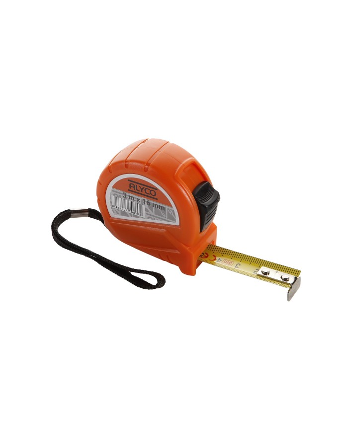 METRO FLEXIBLE 8MX25MM ALYCO ORANGE