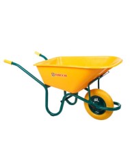 CARRETILLA NYLON 100L AMARILLA R/N