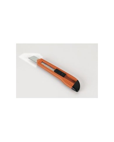 CUTTER 18MM GUIA PLASTICO ALYCO ORANGE