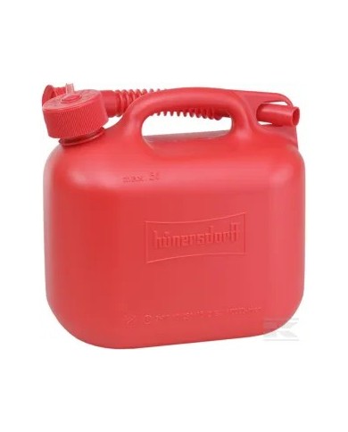 BIDON PLASTICO CARBURANTE 5L